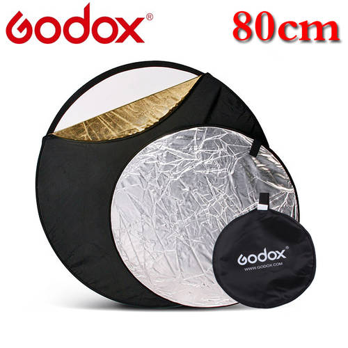 GODOX 5+1 반사판 조명판 80CM 접이식폴더 휴대용 편리한 물론 색 닳지 않는 냄새 없는 가방 포함