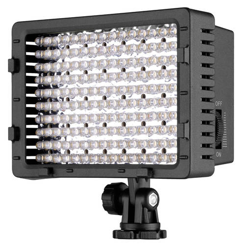 NEEWER DSLR카메라 LED LED보조등 소형 휴대용 CN160 프로페셔널 촬영 실내 라이브 촬영 에 따르면 빛