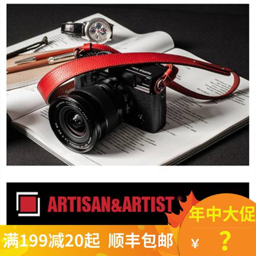일본 AA 장인 아티스트와 함께 ACAM284 진피가죽 레트로 카메라 백 포함 SLR 마이크로 싱글 넥스트렙 LEICA