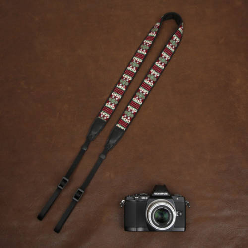 cam-in 자수 시리즈 민족풍 DSLR 디지털카메라 배낭스트랩 미러리스디카 촬영 넥스트렙 F9104