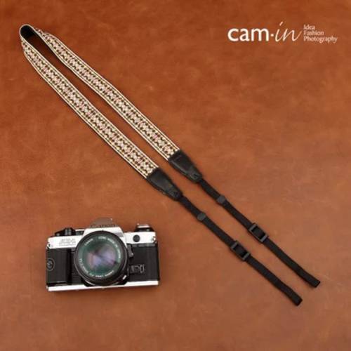 cam-in 자수 시리즈 민족풍 DSLR 디지털카메라 배낭스트랩 미러리스디카 촬영 넥스트렙 cam8453