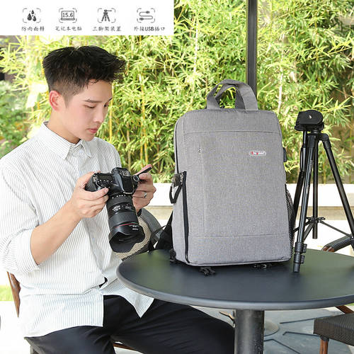 어깨 카메라파우치 SLR카메라 백팩 다기능 숄더백 프로페셔널 캐논니콘 아웃도어 여행 휴식 무료 가방