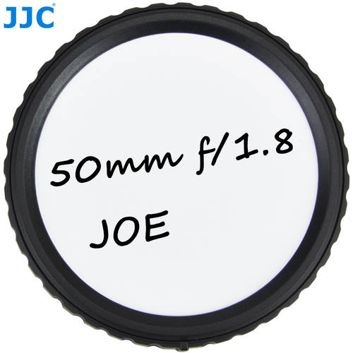 JJC 렌즈뒷캡 캐논 EF 마운트 렌즈 DSLR카메라 렌즈뒷캡 화이트보드 DIY 상표