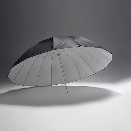 BY 사진 우산 180cm 외부는 어둡고 내부는 밝은 반사판 1.8 미터 75 인치 광고용 인물 촬영 조명 대형 사진 우산 접이식폴더 촬영스튜디오 부속품
