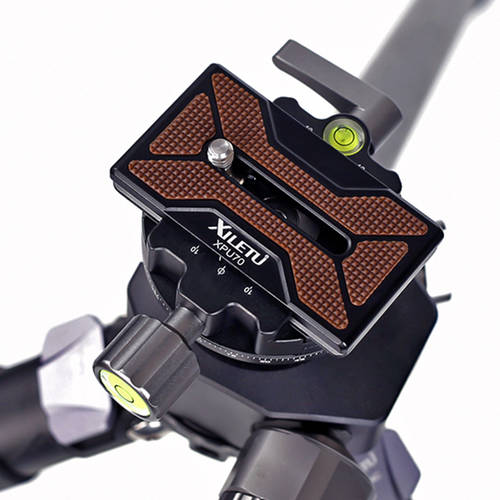 XILETU XPU-70 퀵릴리즈플레이트 AKKA 스탠다드 도브테일타입 슬롯 범용 SLR 소니 카메라 삼각대 소형짐벌