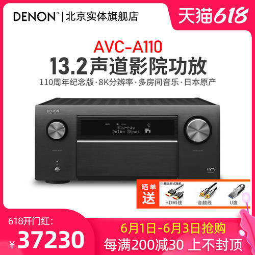Denon/ TIANLONG AVC-A110 기념 에디션 AV 파워앰프 일본 원산지 5 연간 보증 수리 한정 판매 중