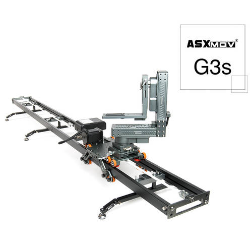 ASXMOV-G3S 3축 CNC 촬영 슬라이더 타임랩스 촬영 360 도 회전 짐벌 2 Mipin 연결 슬라이더