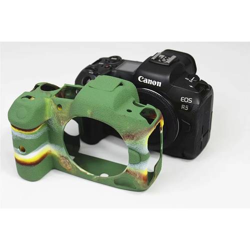 캐논 미러리스카메라 EOS R5 카메라가방 보호케이스 EOS R6 실리콘 케이스 r5 PVC 외부케이스