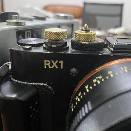 구리 LEICA 대형 M/M8/M10 소니 RX1/RX1R 기계 셔터 버튼 니콘 DF 캐논 카메라 버튼