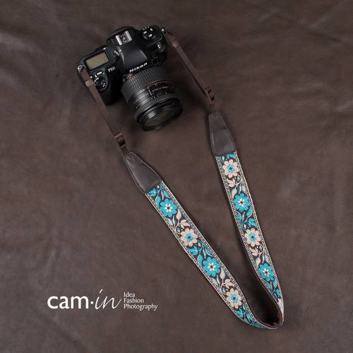 cam-in 자수 시리즈 만능형 DSLR 디지털카메라 배낭스트랩 미러리스디카 촬영 넥스트렙 cam8457