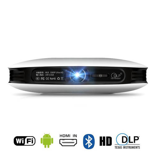 M18 Android WIFI Smart 3D 4K Home Theater Cinema Projector
