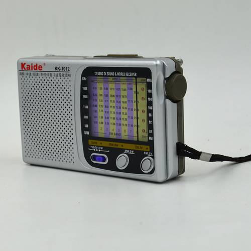 Kaide/ Kaide KK-1012 켈론 12 밴드 구형 라디오 비충전식 2단 AA건전지