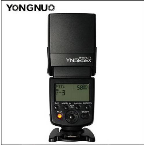 YONGNUO YN585EX for 펜탁스 K5 K50 K-1 K3 K30 카메라용 TTL 통제 된 조명플래시