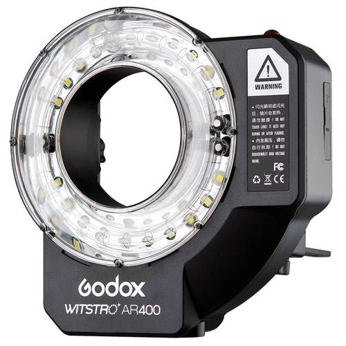 GODOX 링라이트 ar400 원형 조명플래시 인물 캐논 근접촬영접사 보조등 WEIKE 고출력 셋톱 실외 조명