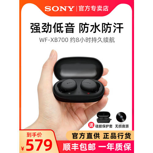 Sony 소니 WF-XB700 무선 블루투스 헤드폰 움직임 타입 런닝 듀얼인이어이어폰 고음질 미니 긴배터리수명 애플 화웨이 안드로이드 휴대폰 남여공용 만능인