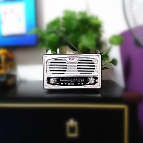 유럽 레트로 탁상용 라디오 고연령 오래된 기계 풀 웨이브 단파 FM 무선블루투스 스피커 SD카드슬롯 스피커