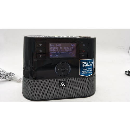 미국 AR 인터넷 라디오 시계 제어 녹음 라디오방송국 WIFI 연결 USB 재생 고음질 FM/AM
