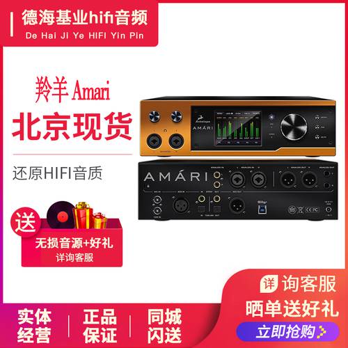 ANTELOPE Antelope Audio Amari 마스터 테이프 클래스 ADDA 디지털 모델 디코딩 수평 앰프 USB3.1