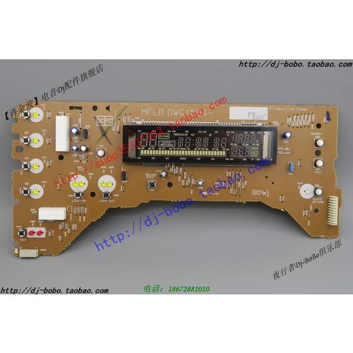 정품 파이오니아PIONEER CDJ-800 위 스크린 컨트롤 패널 전자회로 DWG1564