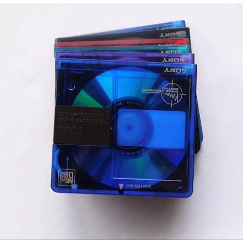 소니 컬러 디스크 하지 마라 상자 포함 훌륭함 깨끗한 md CD굽기 md 녹음 CD 음반 레코드 공백 화려한 나비 md CD