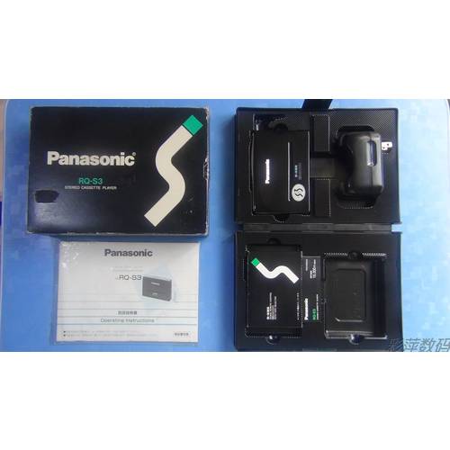 파나소닉 RQ-S3 홀수 블랙 페인팅 테이프 드라이브 ( 아니 사용 일본  상품 ) 케이스 최고 에 - 나갔다