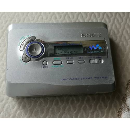 소니 WM-FX888 카세트 카드 MP3 개폐식 사운드 머신