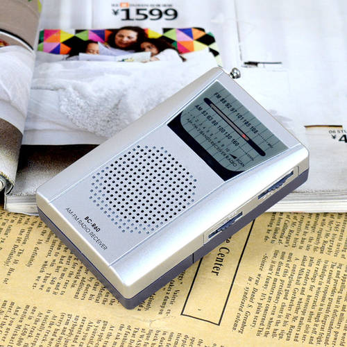R60 고연령 미니 라디오 휴대용 구형 년 amfm FM 라디오 FUN PLAYER 휴대용