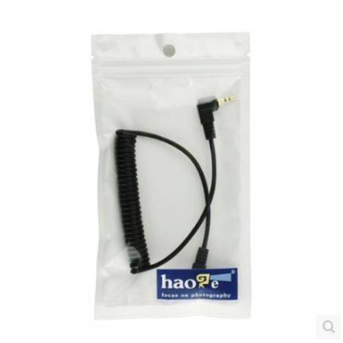 HAOGE N1 무선 플래시트리거 셔터 연결케이블 셔터케이블 니콘 D4 D3 D3S D810 D800 D700