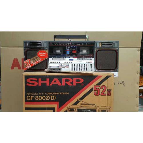 SHARP 녹음기 GF-800+BOSCH CD플레이어