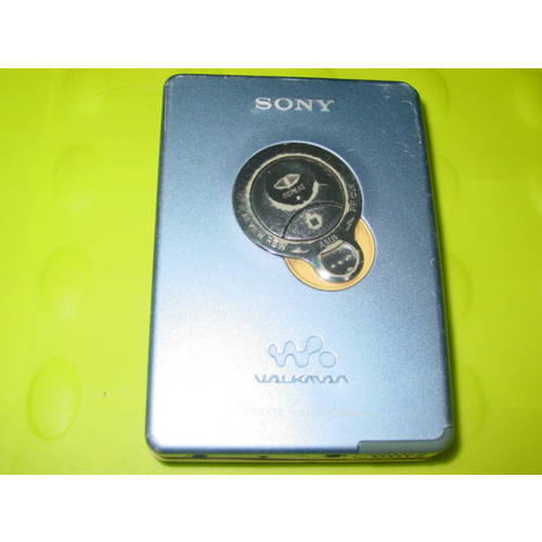 고장 기계 소니 /SONY 모노플레이어 카세트플레이어 / 휴대용 WM-EX621 나쁜 기계 수리 해체 블루 플레이