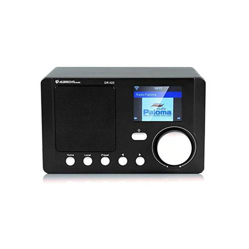 Albrecht DR 422 인터넷 라디오 ， 화려한 컬러 스크린 WLAN， 날씨 기능 ，DLNA