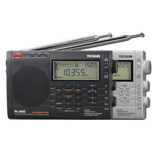 Tecsun/ TECSUN 텍선 PL-660 항공 밴드 올 밴드 라디오 디지털 동조 스테레오 라디오