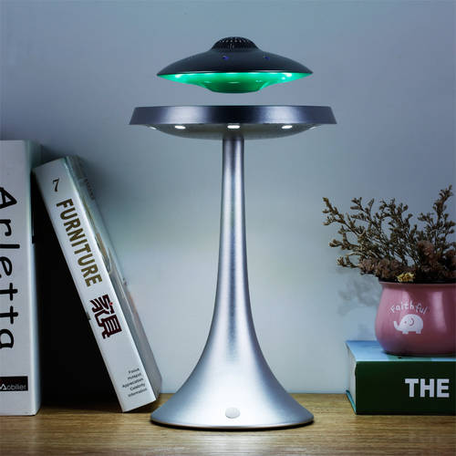 MOXO 마그네틱 서스펜션 UFO 측심기 용 독창적인 아이디어 상품 탁상용 장식품 액세서리 조명 무선블루투스 스피커 우퍼