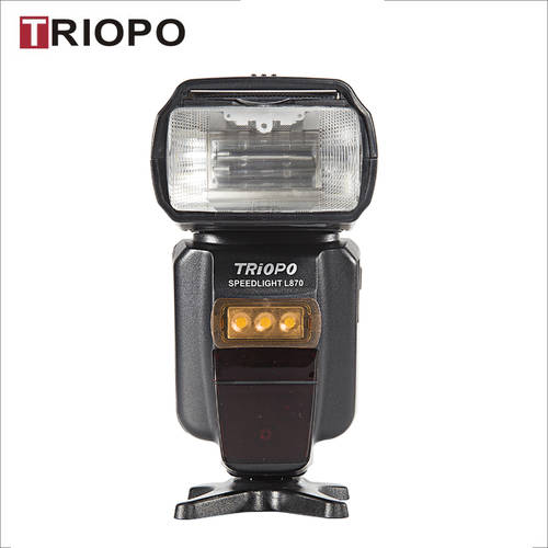 TRIOPO L870 리튬배터리 조명플래시 L-870 지원 캐논니콘 DSLR TTL 리튬 배터리 조명플래시