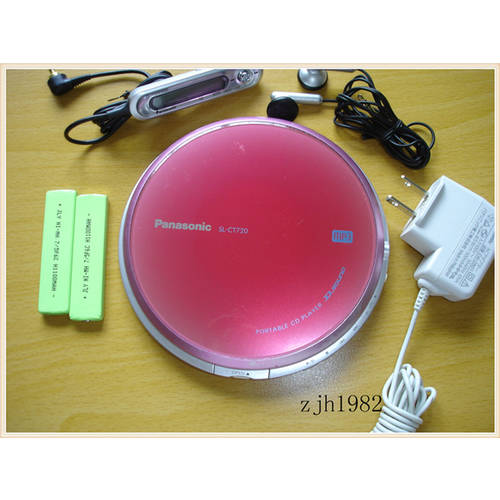 파나소닉 ct720 휴대용 CD 휴대용 핑크색