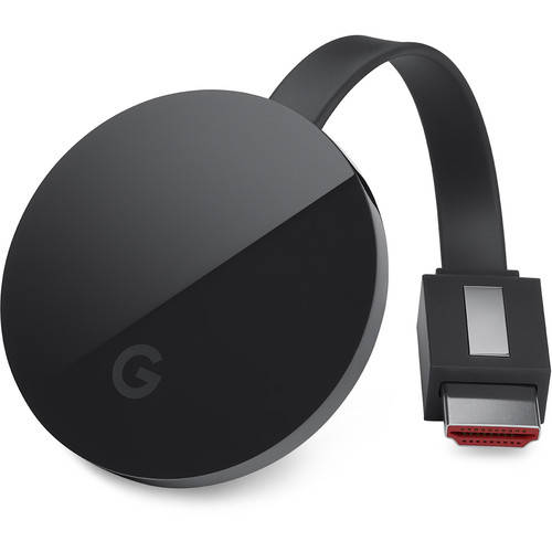 미국 원본 구글 Google Chromecast Ultra 4K 무선 고선명 HD 프로젝터 영사기