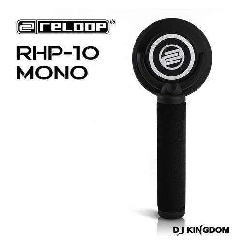 Reloop RHP-10 mono 싱글 프로페셔널 DJ 모니터 헤드폰 싱글채널 헤드 클립 무대 전용