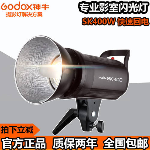 GODOX SK400W 사진관 조명플래시 싱글 램프 사진 조명 촬영스튜디오 인물 대형 홈 촬영 다시 전화 빠른