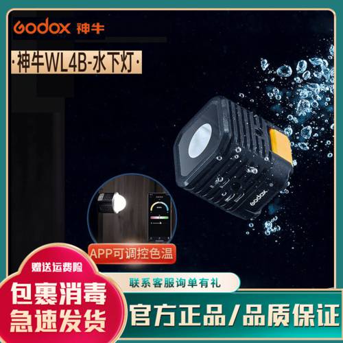 GODOX WL4B 전문 방어 미토 밖의 LED 촬영조명 편리한 인물 영상 정물촬영 수중 필 라이트 촬영 조명