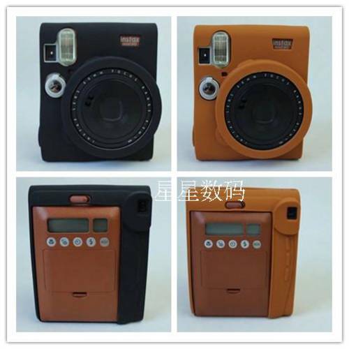 사용가능 후지필름 폴라로이드 미니 mini90 카메라가방 실리콘 케이스 mini90 실리콘 케이스 소프트 수납가방