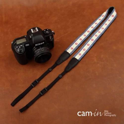cam-in 자수 시리즈 민족풍 DSLR 디지털카메라 배낭스트랩 미러리스디카 촬영 넥스트렙 CAM8419