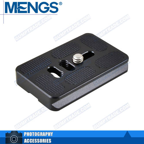 MENGS PU-60 Camera Quick Release Plate For Camera DSLR