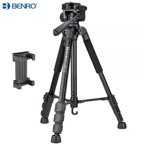 BENRO T899EX 휴대용 DSLR카메라 미러리스디카 3D 똑바로 처리 방송 사진 삼각대 짐벌 포함 핸드폰홀더