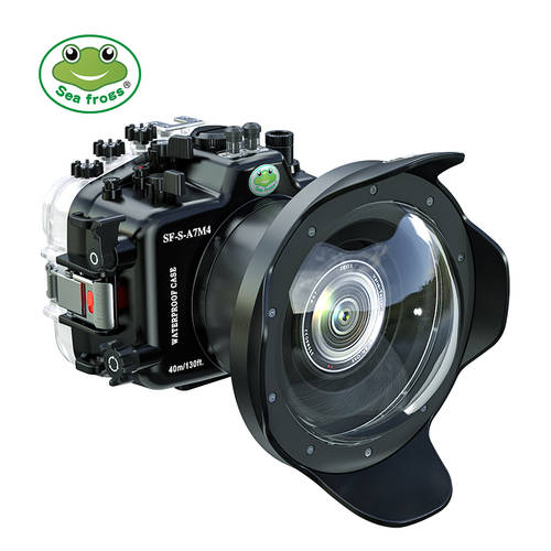 바다 개구리 seafrogs 카메라방수케이스 사용가능 소니 A7M4 고글 수중 SLR카메라 DEEPDIVE 40 미터 방수케이스 카메라 수중 보호커버