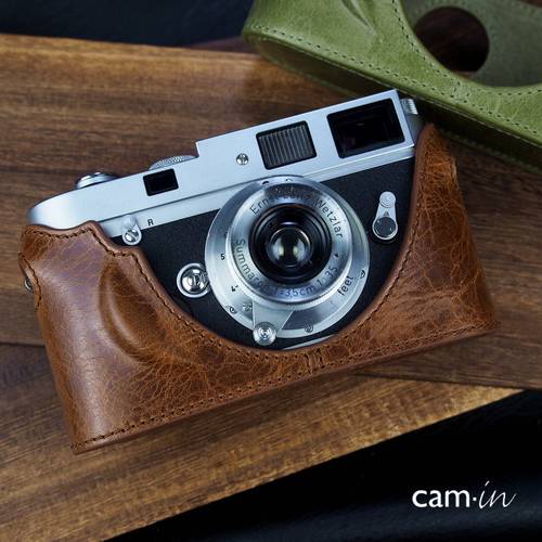 cam-in Leica LEICA M6M7MP 카메라가죽케이스 보호케이스 M2M3M4-P 베이스 하프케이스 카메라가방