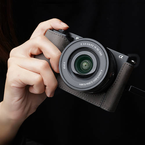 MrStone 소니 ZVE10 카메라가죽케이스 ZV-E10 사용가능 sony 진피가죽보호케이스 카메라가방 액세서리