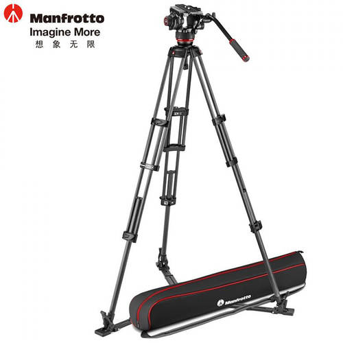 맨프로토 MVK504XTWINGC DSLR카메라 이중튜브 카본 사진술 삼각대 유압짐벌