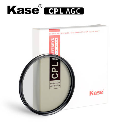 Kase KASE CPL 편광판 AGC 다중코팅 광학 유리 바람 가벼운 사진 렌즈필터 편광렌즈 캐논 24-105 니콘 소니 카메라렌즈 70-200/24-70mm