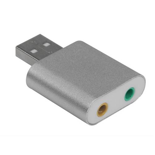 USB7.1 사운드카드 데스크탑 노트북 사운드카드 드라이버 설치 필요없는 사운드카드 플러그앤플레이 USB 외장형 사운드카드