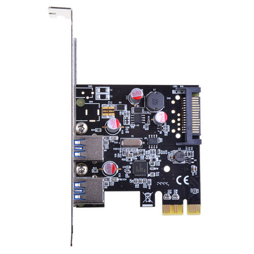 SYBA FG-EU307A-5 PCI-E2 포트 USB3.0 카드 PCI-E TO USB3.0 확장카드 전력공급 NEC